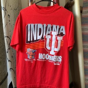 Vintage Indiana Hoosiers Final Four tee Restro